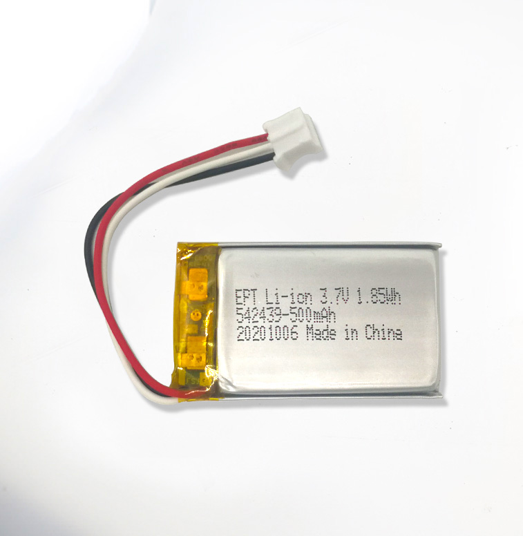 3.7V 542439 500mAh 美容仪聚合物锂电池 3.7V 542439 500mAh 美容仪聚合物锂电池